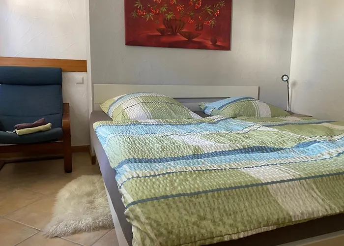 Ferienzimmer Oelhaf Zimmer In Grau Self Check-In Mit Key Tresore