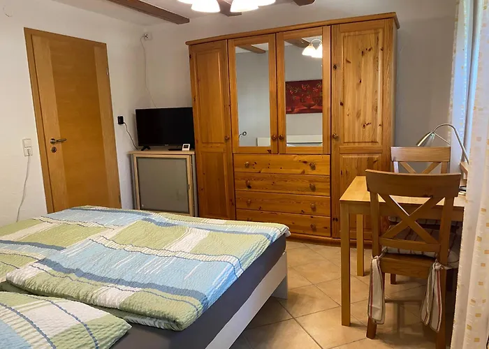 Ferienzimmer Oelhaf Zimmer In Grau Self Check-In Mit Key Tresore